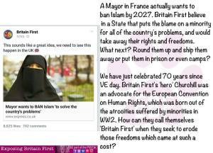 EBF BF ban Islam ECHR blame Muslims France